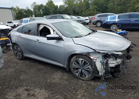 2016 Honda Civic Ex из США, поврежденный, VIN 2HGFC1F3XGH651541